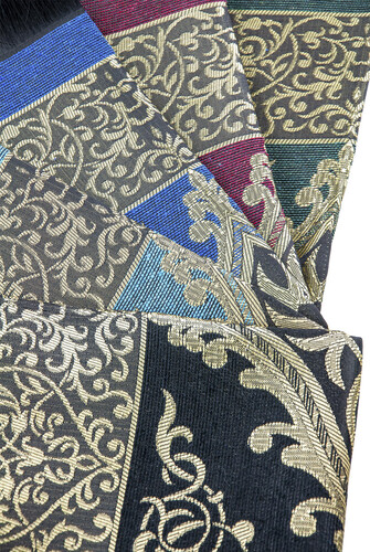 10 Pieces Ottoman Taffeta Prayer Rug 5 Colors - 7