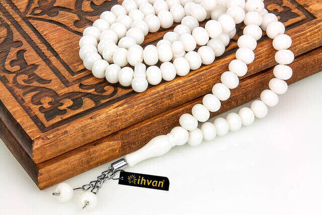 1st Quaality 10mm 99 Hajj Umrah Gift Rosary (10 Pieces) - 2