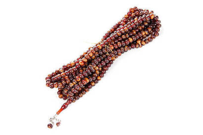 500 Prayer Beads - Brown-Yellow (Piece) - 1