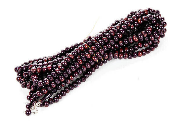 500 Prayer Beads - Claret Red (Piece) - 1