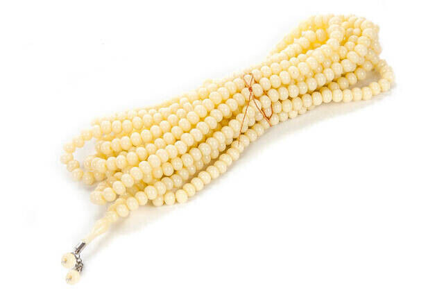 500 Prayer Beads - Cream (Piece) - 1