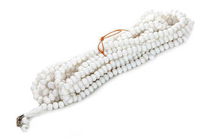 500 Prayer Beads - White (Piece) - 1