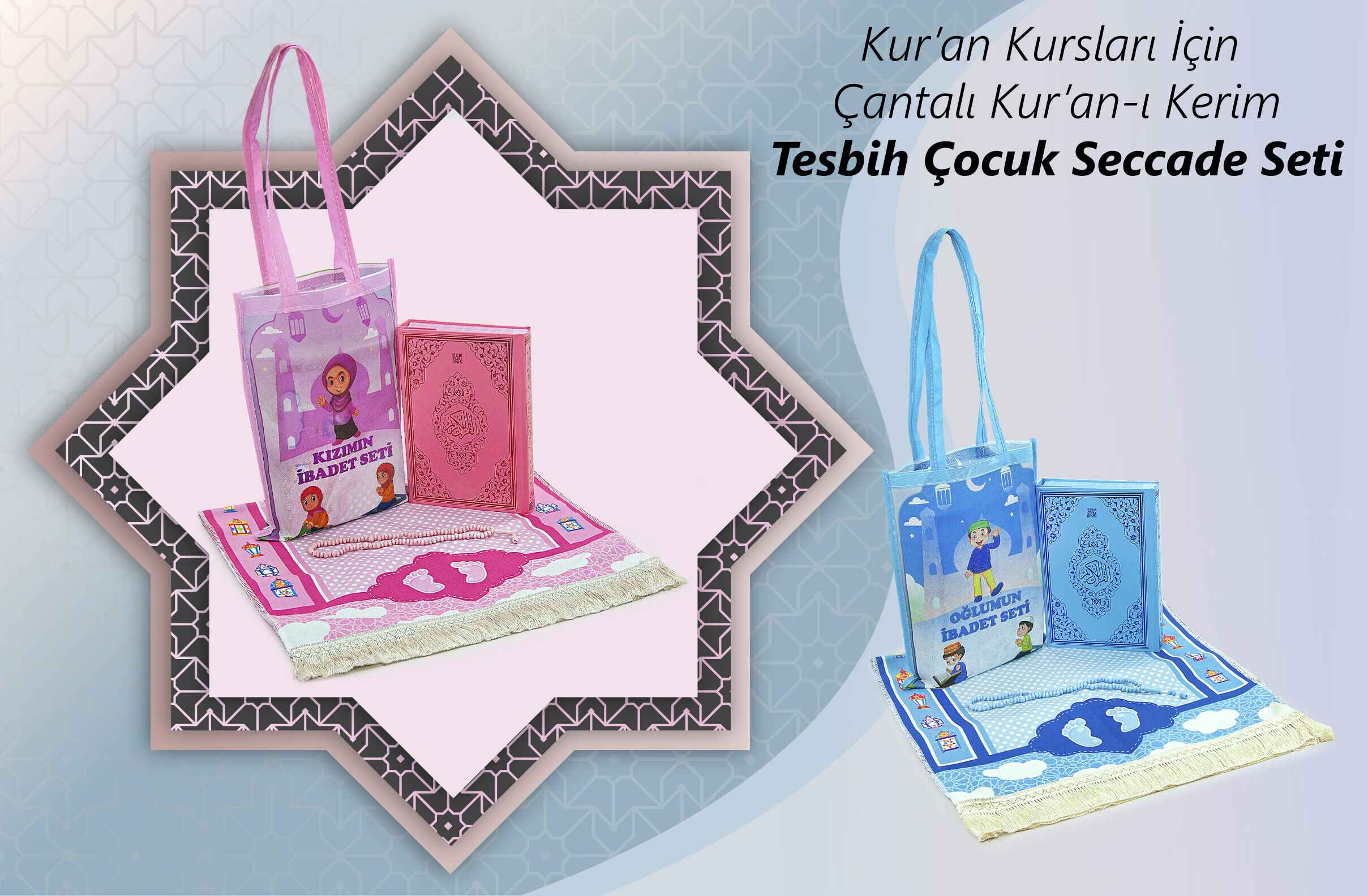 Kuran Kursları İçin Çantalı Set (1)