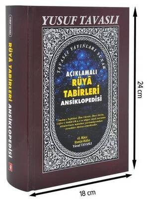 Açıklamalı Rüya Tabirleri Ansiklopedisi - Yusuf Tavaslı - Büyük Boy - Ciltli - 3