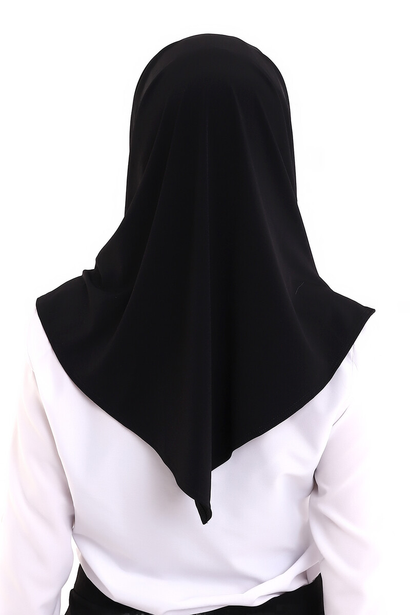 Adult Practical Scarf Black Color - 6