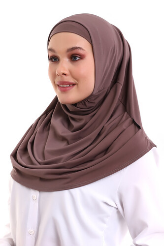 Adult Practical Scarf Brown - 3