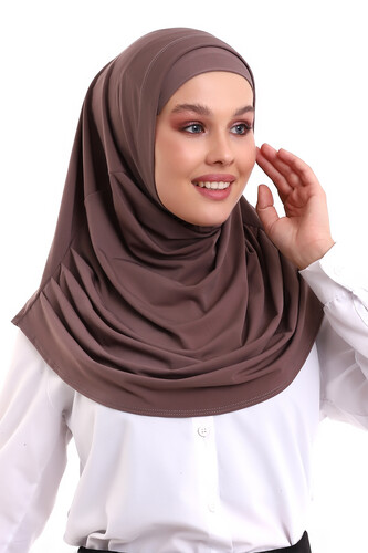 Adult Practical Scarf Brown - 4