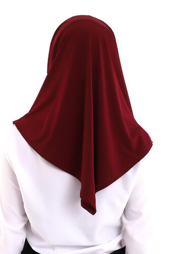 Adult Practical Scarf Claret Red Color - 6