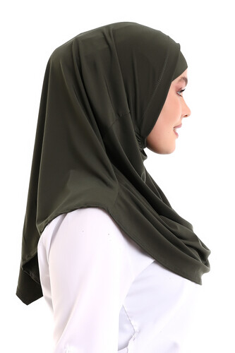 Adult Practical Scarf Khaki - 5