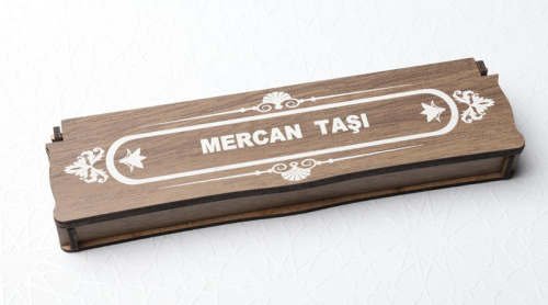 Ahşap Kutulu Mercan Taşı Tesbih - 3