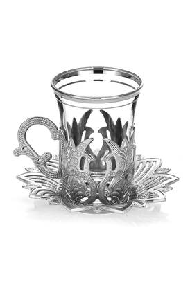 Ahsen 6 Piece Tea Set Silver - 1