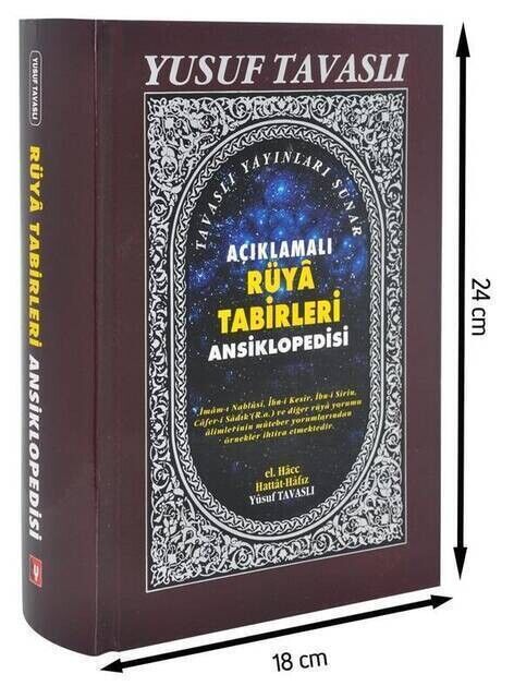 Annotated Encyclopedia of Dream Expressions - Yusuf Tavaslı - Large Size - Hardcover - 3