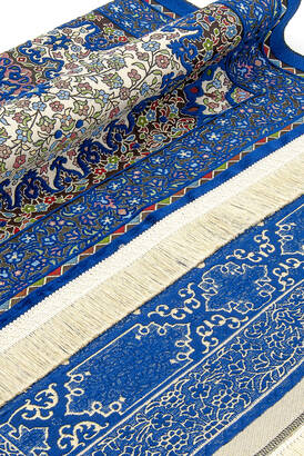 Authentic Ultra Luxe Chenille Prayer Rug Blue - 3