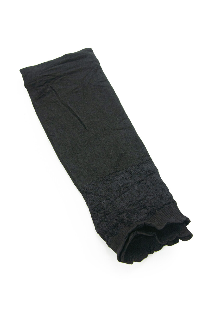 Black Hijab Prayer Sleeve - 2