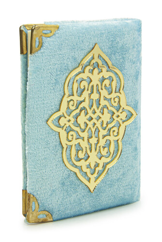 Blue Stone Chanting - Pocket Size Arabic Yasin-i Şerif - Hajj Umrah Gift Set with Pearl Prayer Beads - 3