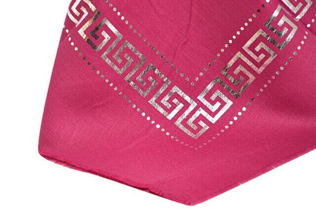 Board Patterned Pink Coverlet - 2