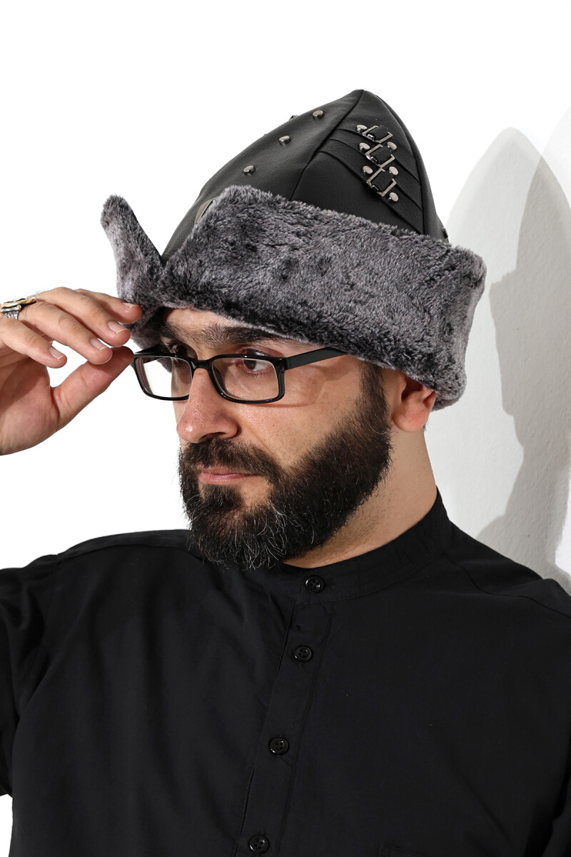 Börk Hat - Diriliş Ertuğrul Hat - Gray Color - 2