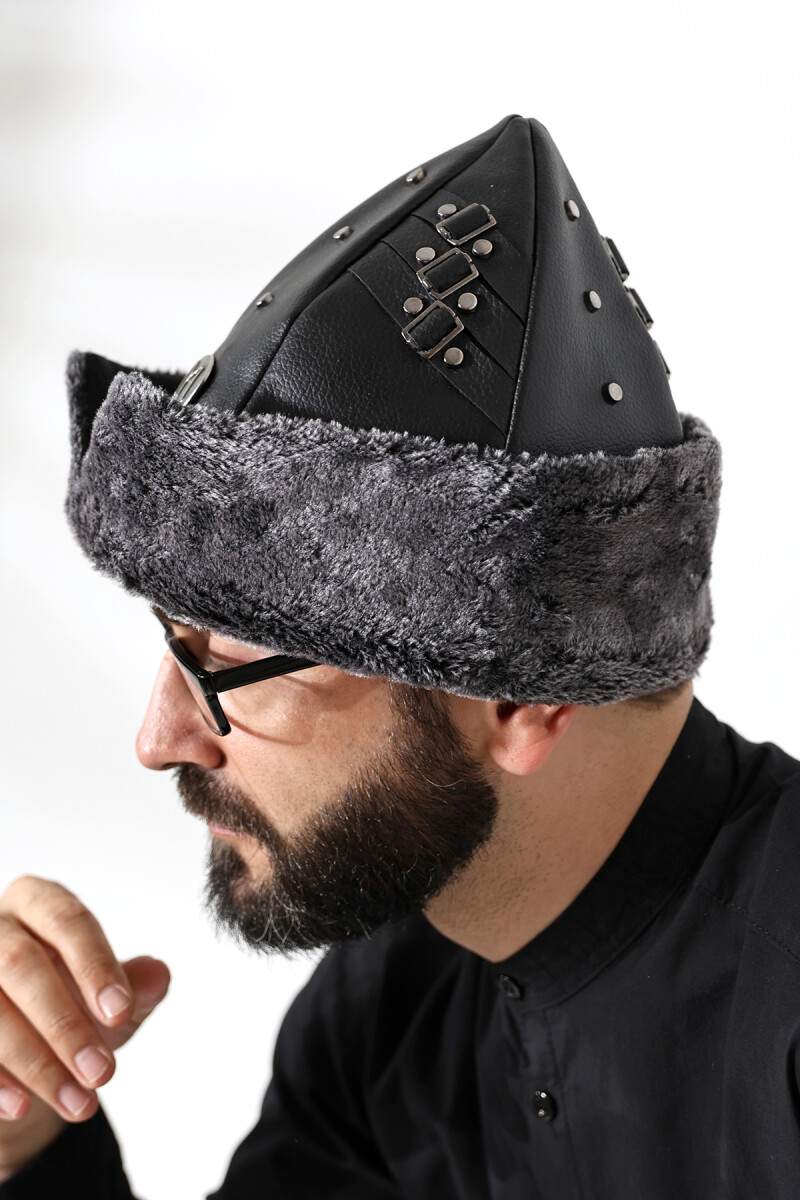 Börk Hat - Diriliş Ertuğrul Hat - Gray Color - 3