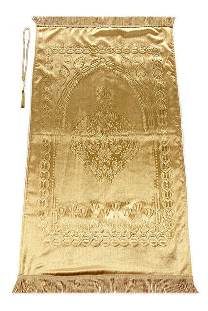 Boxed Prayer Rug - Brown - 2