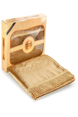 Boxed Prayer Rug - Brown - 1