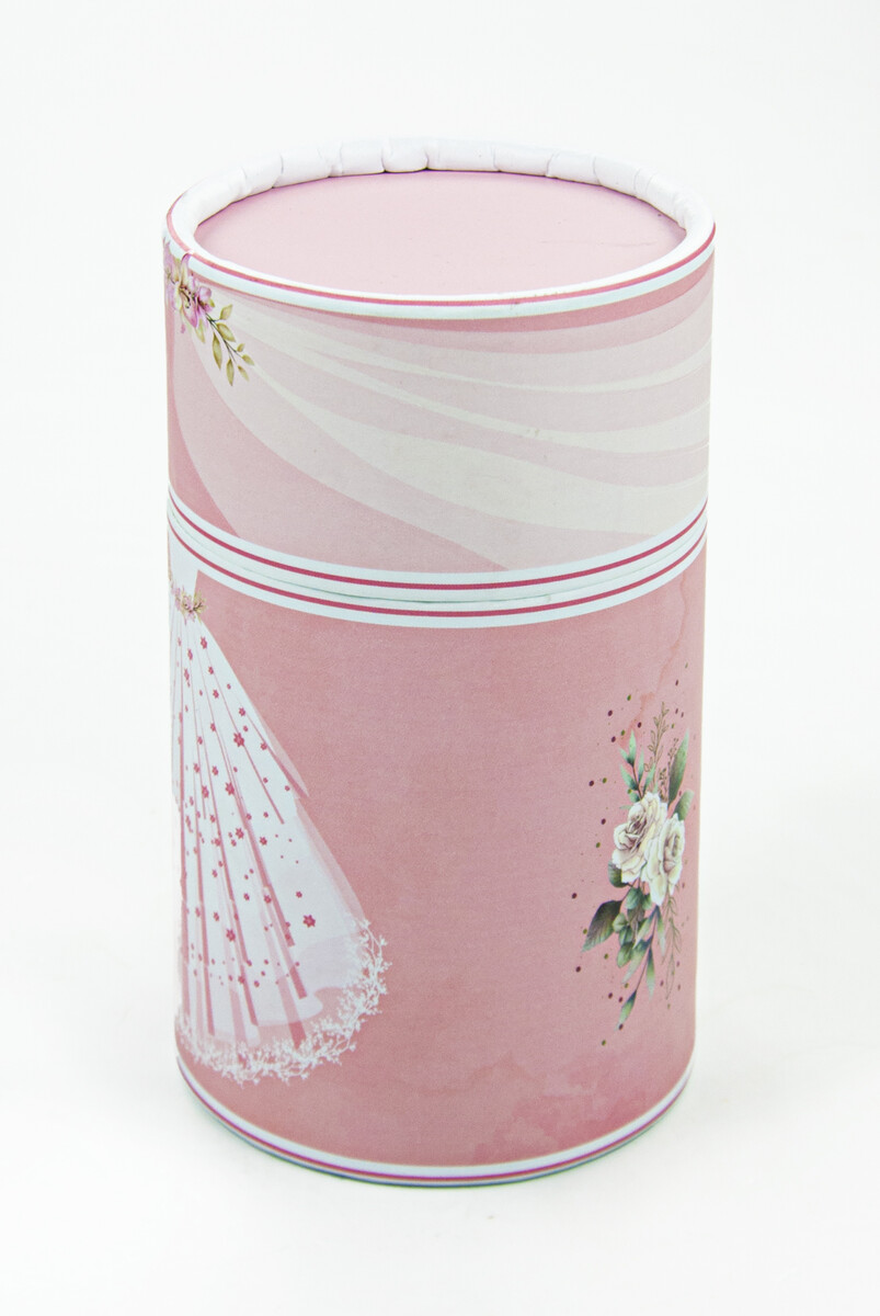 Bridal Package, Wedding, Engagement, Wedding Gift Box Special Design Cylinder Box - 2