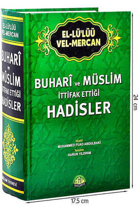 Buhari ve Müslim İttifak Ettiği Hadisler - İthal Kağıt-1471 - 1