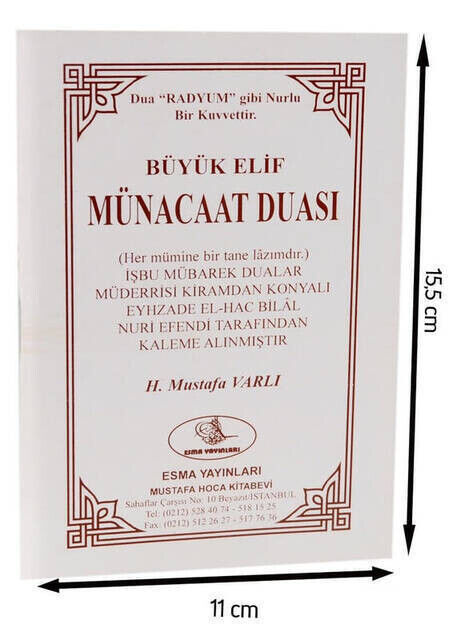 Büyük Elif Münacaat Duası-1372 - 1