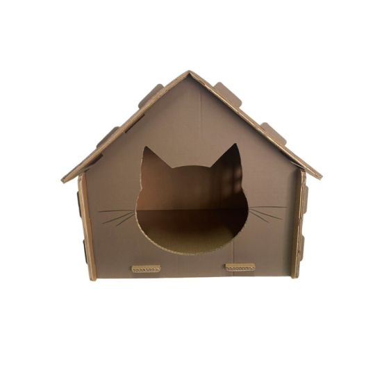 Cat House with Recyclable Cat Friendly Roof - 4