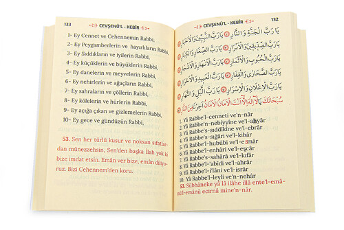 Cevşenül Kebir - Turkish Reading and Meaning with Transcription - Blue - 3