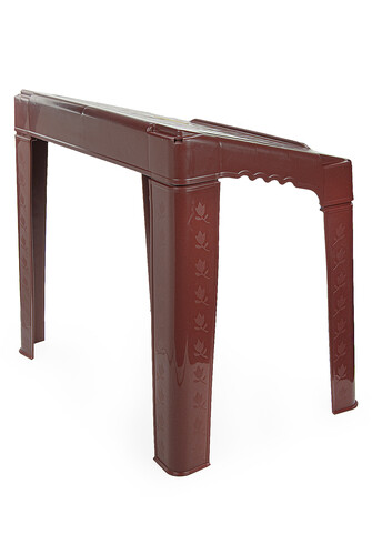 Claret Red Color Portable Lectern - Quran Lectern - Course Lectern - Book Stand - 3