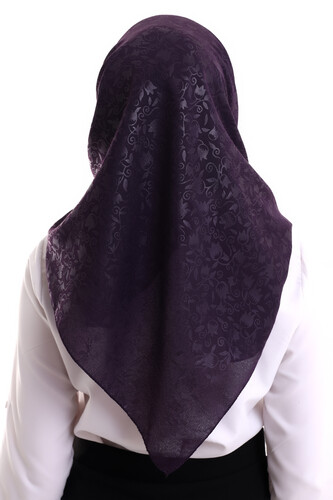 Cofra Patterned Head Cover - Purple - 6