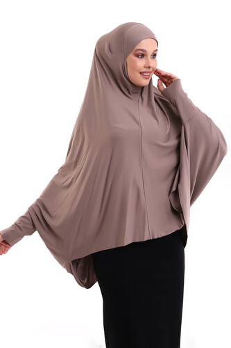 Combed Souffle Sleeve Brown Color (Malaysia) - 3