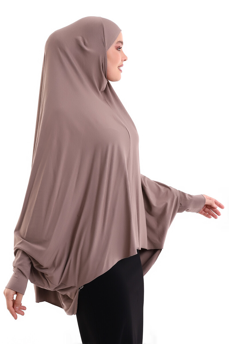 Combed Souffle Sleeve Brown Color (Malaysia) - 5