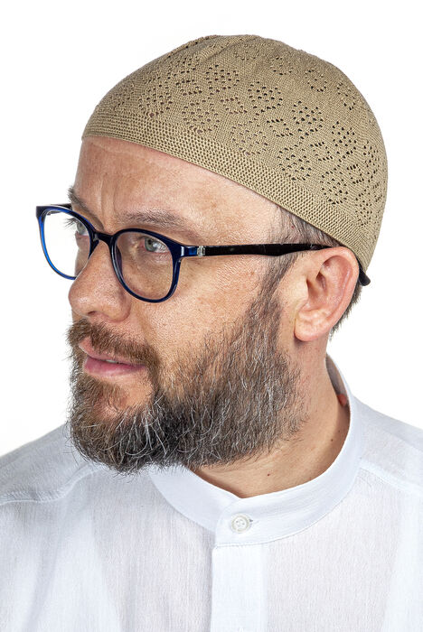 Coral Prayer Cap Camel 12 Pieces - 1