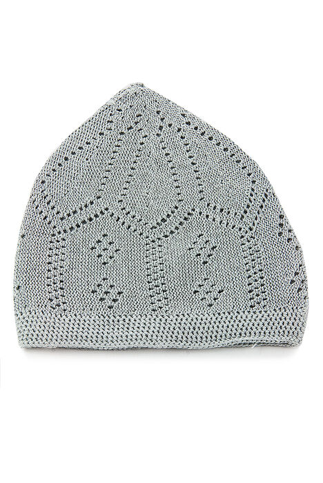 Coral Prayer Cap Gray 12 Pieces - 4