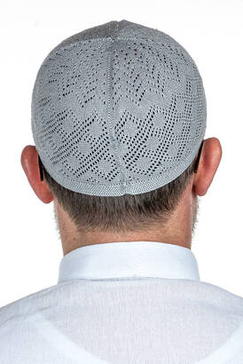 Coral Prayer Cap Gray 12 Pieces - 3