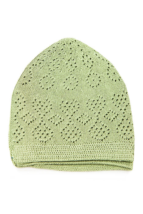 Coral Prayer Cap Pistachio Green 12 Pieces - 4