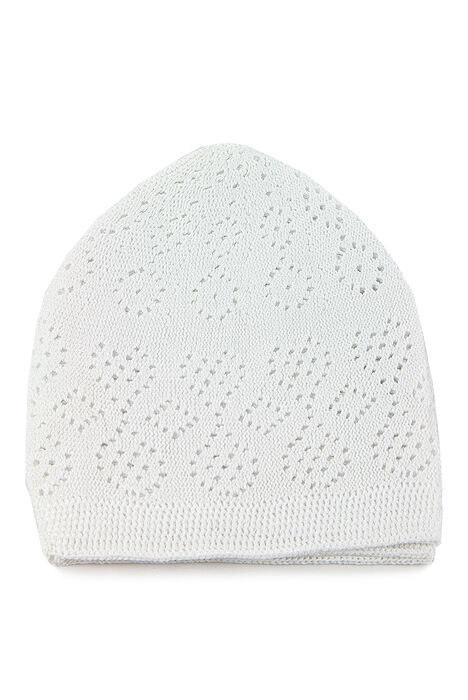 Coral Prayer Cap White 12 Pieces - 4