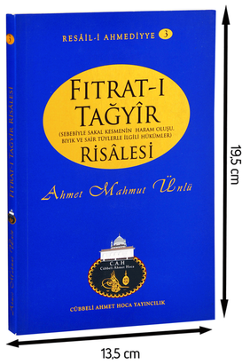 Cübbeli Ahmed Hoca Fıtrat-ı Tağyir Risalesi -1180 - 1