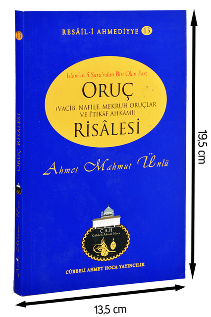 Cübbeli Ahmed Hoca Oruç Risalesi-1143 - 1