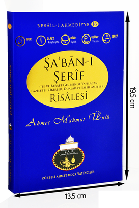 Cübbeli Ahmed Hoca Şaban-ı Şerif Risalesi-1144 - 1