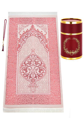 Custom Roller Boxed Prayer Mat Set Burgundy - 1