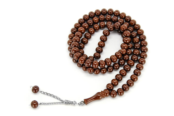 Dervish Rosary 14 mm Acrylic 1 Piece Brown - 2