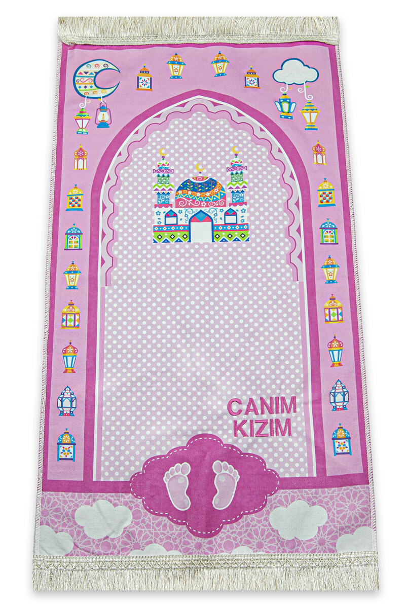 Digital Printed Children's Prayer Rug for My Dear Daughter - 1