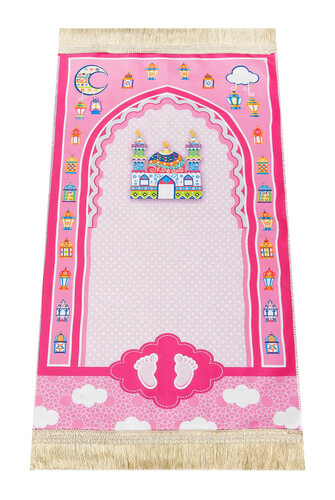 Digital Printed Children's Prayer Rug - 7 - 1