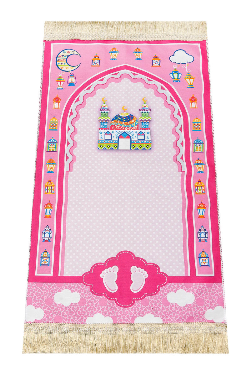 Digital Printed Children's Prayer Rug - 7 - 1