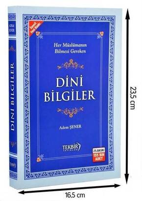 Dini Bilgiler - Karton Kapak-1423 - 1