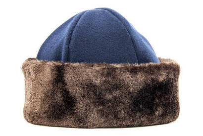 Diriliş Börk Hat - Börk Beret - Stamp - Navy Blue Color - 1