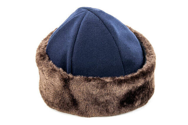 Diriliş Börk Hat - Börk Beret - Stamp - Navy Blue Color - 2