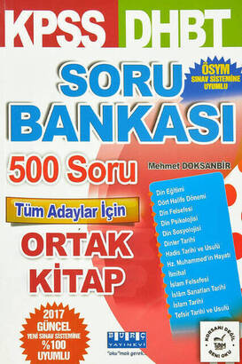 Diyanet Hazırlık Soru Bankası Seti-1 - 5